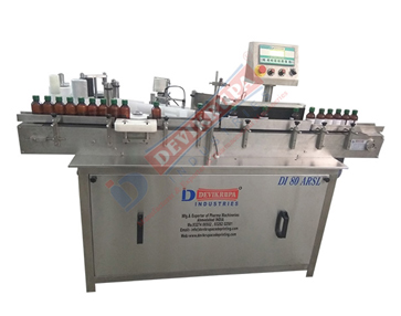 ampoule sticker labeling machine